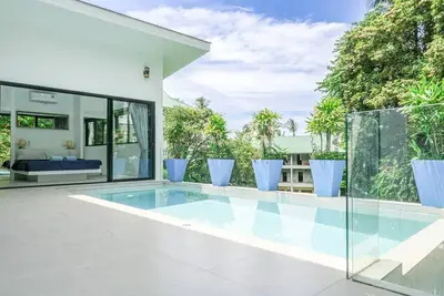 Image de Peaceful 2-bedroom villa in Lamai with private pool, jungle views, and modern amenities