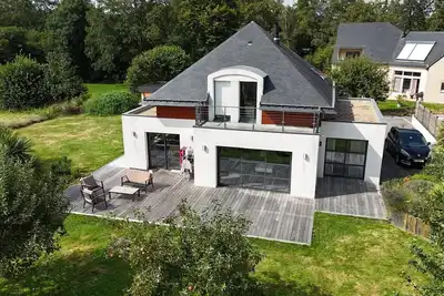 Image de Maison moderne Ă la campagne, Ă 20 min des plages. . .