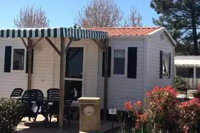 Image de Mobile-Home Standard 26m² 2 chambres + terrasse (coté plage) 4 personnes