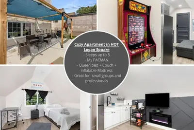Image de Great Location - Logan Square - Cozy Apt + PacMan