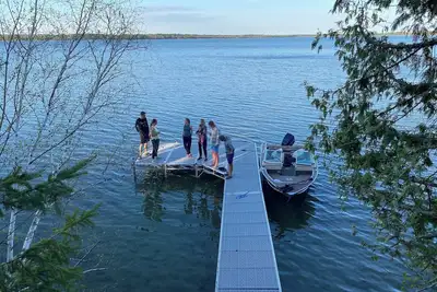 Image de Beautiful home on Kabekona Lake near Walker, Mn! Features 2 master suites!