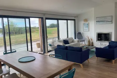 Image de Villa 9 couchages sur presqu'île d'exception privée avec accès direct plages