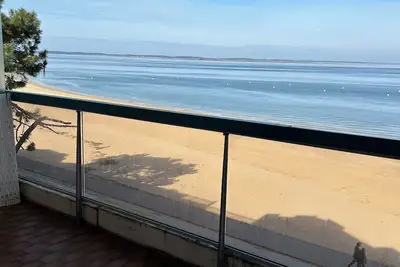 Image de Arcachon Belle vue Mer bord de plage d’Eyrac appart 2 Ch/5 pers charme confort