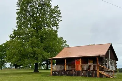 Three Oaks Cabin - A Log Cabin Just 3 Miles East of Jasper on Hwy 74e