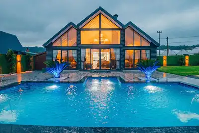 Image de 3+1 Ultra Luxury - Private Pool-Conservative-Jacuzzi-Fireplace-Winter Garden