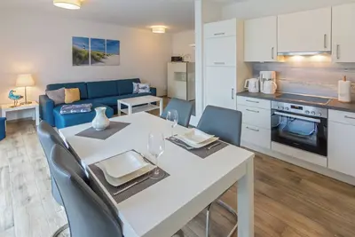 Image de Chic vacation apartment Pier 29 in Dornumersiel in a quiet residential area