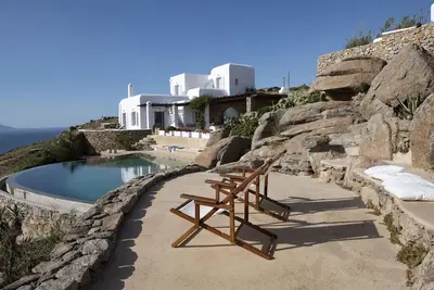 Image de Villa Ă Agios Ioannis Mykonos avec 5 chambres Ă coucher, 10 couchages