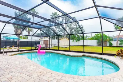 Image de Relaxing Gataway. Private Pool. 3Mi From The Beach