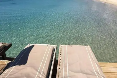 Image de Antibes : Rare T2 45m2, piscine 20m, jardin privé 100m2, clim, parking, vue