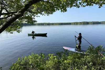 Image de Sandy Beach On Thomas Pond