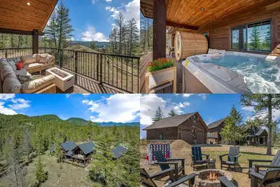 Image de Mountain Top Retreat: Hot Tub, Sauna, Fire Pit, Seclusive 5 acres, Sunset Views