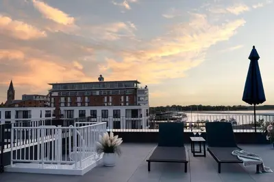 Image de Penthouse Superior H1-4 - Holiday apartment at Yachthafen Barth