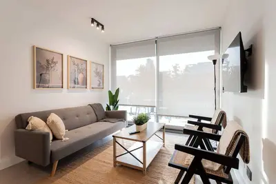 Las Condes Hideaway Modern 2br, 5 Guests