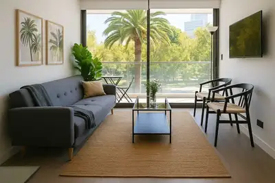 Modern 2br Las Condes Apt  Prime Spot