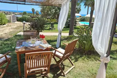 Image de La Vela in Sampieri 2 minutes from the sea, villa with pool.