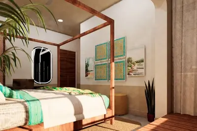 Image de 2-bedroom apartment in enchanting Bambolim, Near the beach and Grand Hyatt Hotel