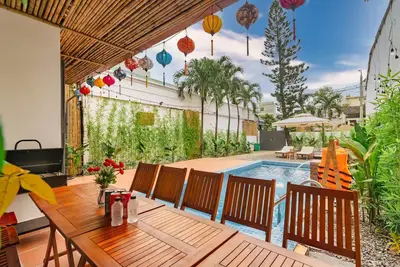 Image de 400m MyKhe Beach/New Private villa/Free Pickup/Bbq
