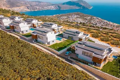 Image de Kalkan Da ÖZEL Havuzlu DENİZ Manzarali MÜSTAKİL VİLLA