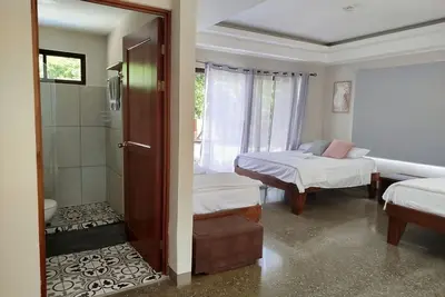 Charming 2-bedroom house with Ac, WiFi in wonderful Matapalo, close Best beaches