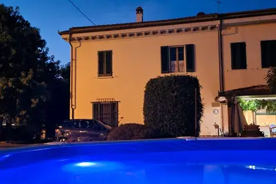 Image de Maison de vacances 'La Tana Di Ulisse' avec piscine partagée, jardin partagé et Wi-Fi