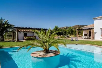 Image de Villa 'El Arroyo Ronda' avec vue sur les montagnes, Wi-Fi et climatisation