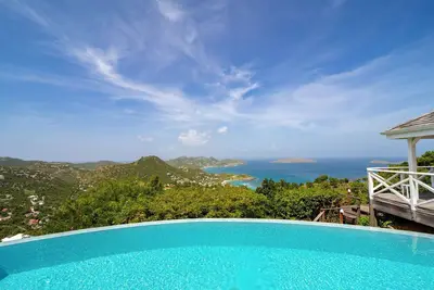Image de 4 Bed Villa Azetes in Petite Saline, St Barths
