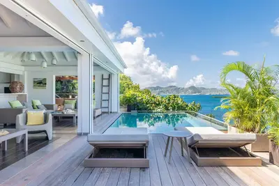 Image de 3 Bed Villa Upside in Pointe Milou, St Barths