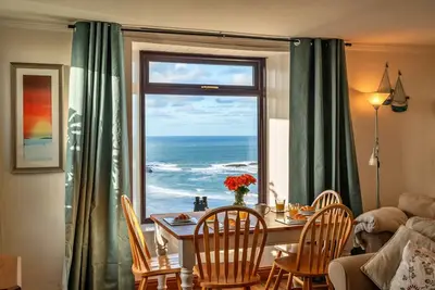Image de Gîte avec vue sur la mer à Sennen, Sans dépôt