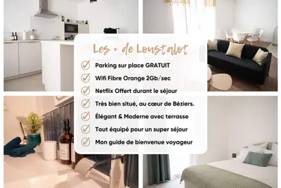 Image de Loustalot - Appartement familial et lumineux 3 chambres 70m2