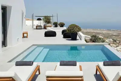 Image de Villa à Fira avec 2 chambres à coucher, 4 couchages