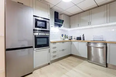 El Galeón - Cozy apartment 10 mins from the beach - sleeps 8, sauna, Ac