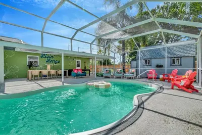 Heated Pool at Breezy Pineapple