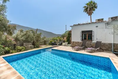 Maison de vacances 'Las Gallinas Cottage' avec vue sur la montagne, Wi-Fi et climatisation