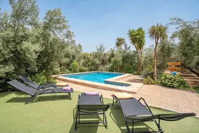Maison de vacances 'Benizarte' avec vue sur les montagnes, Wi-Fi et climatisation