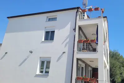 Image de Appartement de deux chambres avec air conditionné Sukosan, Zadar (A-24349-a)