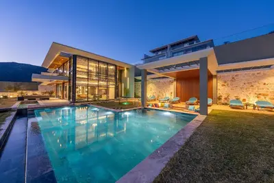 Image de Kalkan Da DENİZ Manzarali ÖZEL Havuzlu LÜKS VİLLA