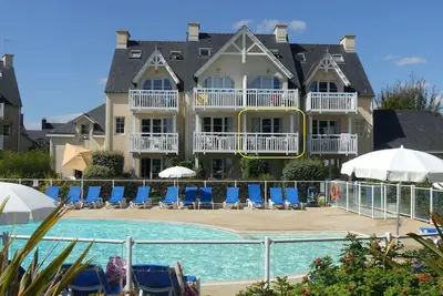 Image de * Pleine Vue Mer/Plage-Piscine Chauffee-Terrasse-WiFi *