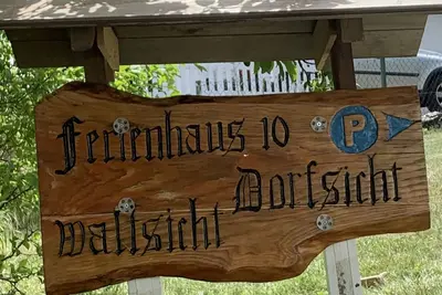 Image de Ferienhaus Dorfsicht is a beautiful, spacious house, fully furnished