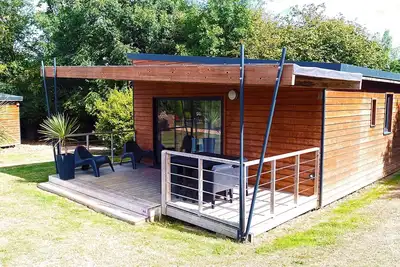 Chalet Baobab (35m2 - 2ch - 4pers) au Glamping Terre & Mer