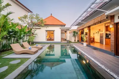 Image de 3 Br Family Villa w/Private Pool & Spacious Garden in Canggu Prime Location
