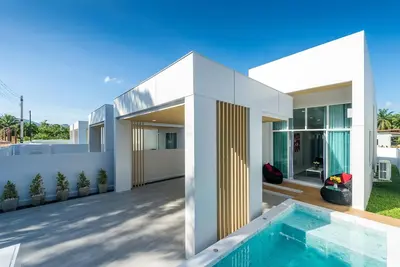Image de The Garnet Light Pool Villa Aonang Krabi, Cozy 3br Pool Villa, 5 mins to beach