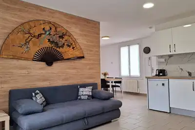 Image de À 300 m de la plage, charme et tranquillité à Merville-Franceville