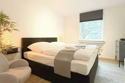 Image de Modern city apartment for 5 guests with balcony & self-check-in