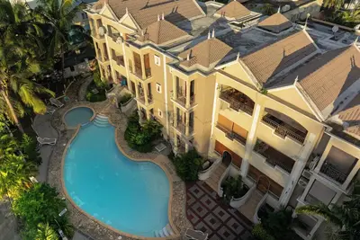 Modern 3-bedroom apartment in tropical Trou-aux-Biches and Mon Choisy