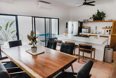 Image de Stylish Family Beach House In Punta De Mita– Plunge Pool +Walk to Surf + Dining