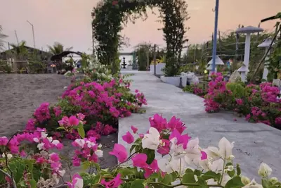 Image de 3-bedroom Beach and Garden Resort in Santa Cruz with WiFi, Ac. Tv Time to relax.