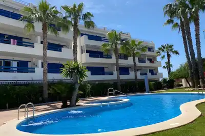 Image de Appartement 'In Playa Flamenca' avec piscine partagée, Wi-Fi et climatisation