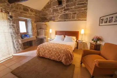Image de Maison de campagne \"Casa A Penalba\" avec vue sur la montagne et terrasse privée