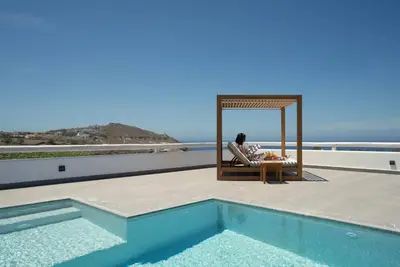 Image de Villa à Kappariés avec 2 chambres à coucher, 4 couchages