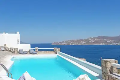 Image de Villa BiancaRosa  with amazing views of little Venice & Mykonos Windmills